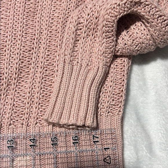 Aeropostale Pink V-Neck Sweater for Women - Picture 4 of 5